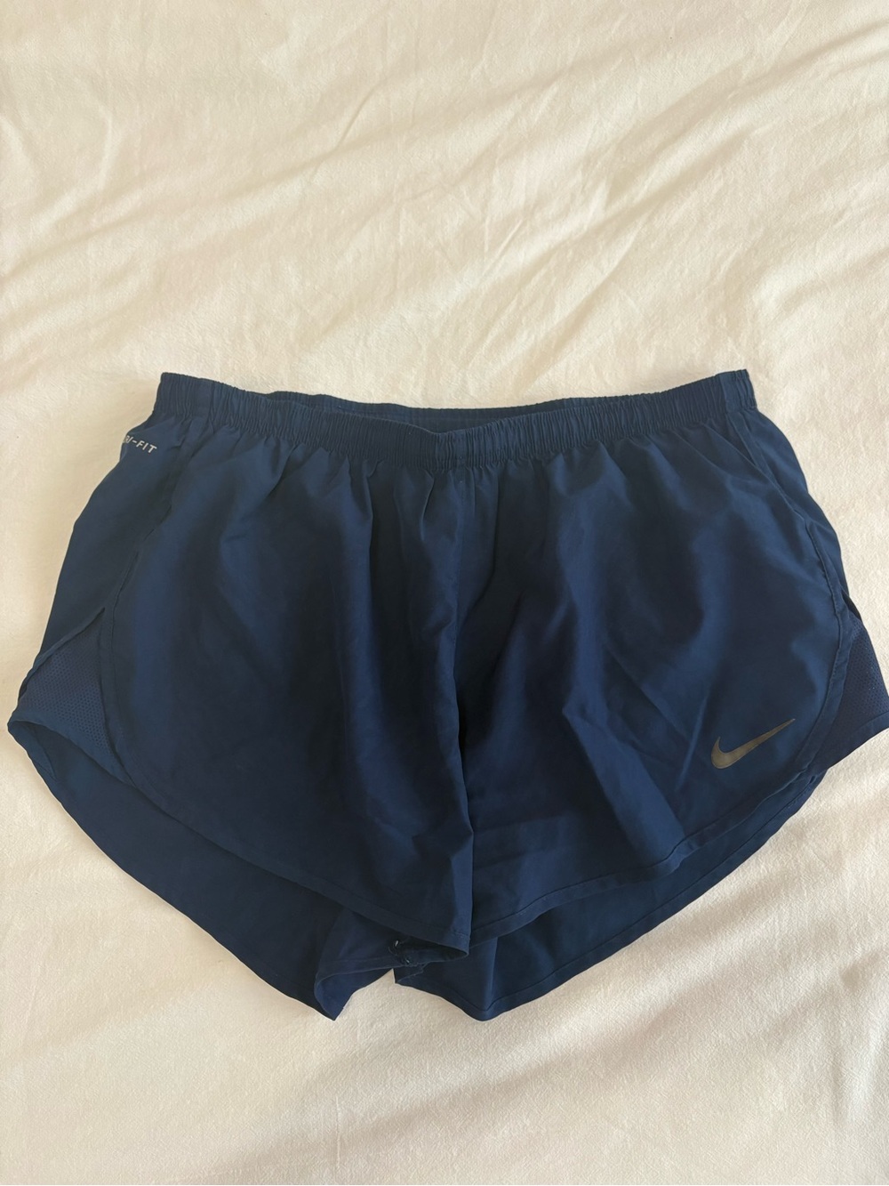 Nike Women's Dark Navy Athletic Running Shorts